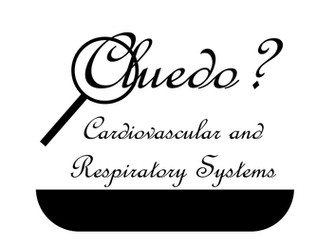 'Cluedo' style revision activity, cardiovascular and respiratory systems (for challenging KS4)