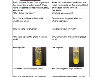 Igneous Rock Formation
