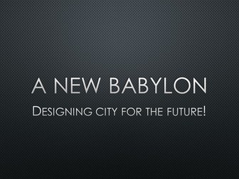 Build your own city: a whole day project!