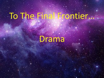 Space Lesson - Drama (one off)