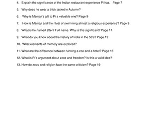 Life of pi quotes book image