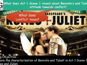 Romeo and Juliet-Act Scene 1: Conflict (Benvolio & Tybalt)