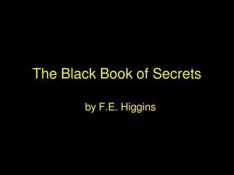 The Black Book of Secrets