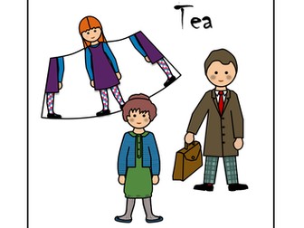 The Tiger Who Came to Tea figures