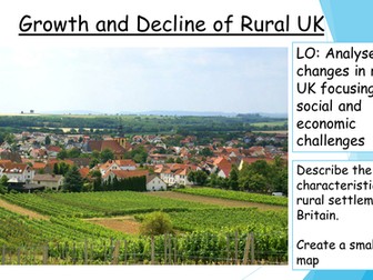 Explore the changes to rural landscapes in the UK
