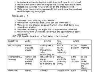 Friend or Foe - Michael Morpurgo - Guided Reading / Comprehension Unit of Work.