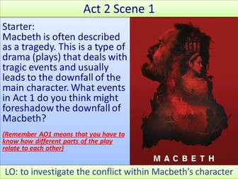 AQA Macbeth Act 2 Scenes 1 and 2