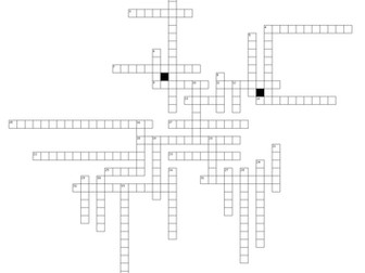 AQA Combined Science GCSE - Biology 1 revision crossword, tarsia puzzle and revision dictionary