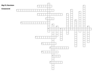 AQA Combined Science GCSE - Physics 1 Revision Dictionary, tarsia puzzles and crossword