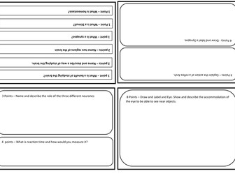 Homeostasis Revision