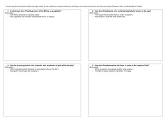 Literature Paper 2 AQA