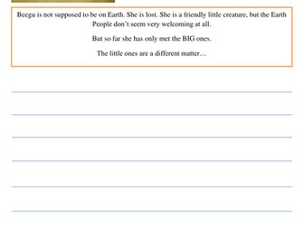 Making predictions, greater depth reader for Year 1, 2 and 3