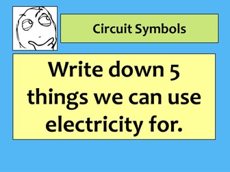 Circuits and Circuit Symbols