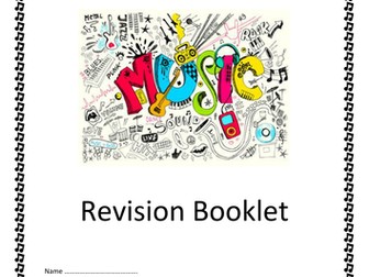 *New Spec* Area of Study 4: Film Music Assessment and Revision Booklet