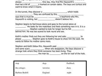 Spies Chapter 1-6 Gapfill