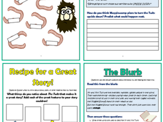 The Twits - Roald Dahl - KS1 Comprehension Activities Booklet!