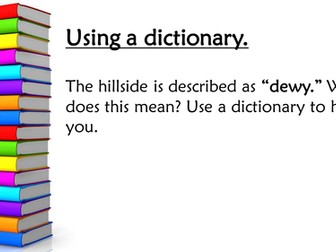 Reading Comprehension Power Points