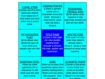 Guided Reading / Reading Comprehension Pack