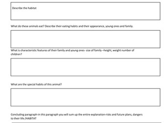 Resources to help write an explanation text