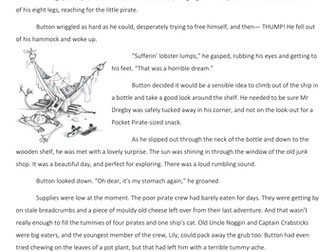 Comprehension - Pocket Pirates by Chris Mould