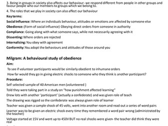 A & AS Level cognitive psychology