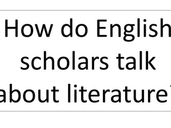 Academic Language Display