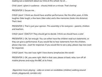 Year 6 Leavers Assembly 'The Apprentice'