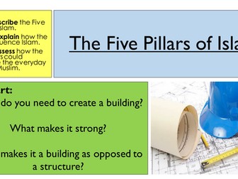 AQA Islam (1-9) Five Pillars lessons