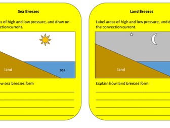 Sea Breezes Worksheet