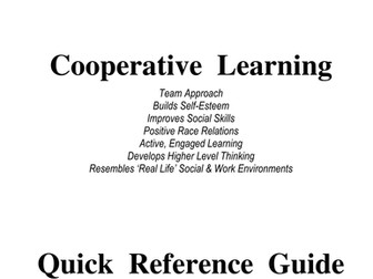 Complete Kagan Cooperative learning staff training and delivery materials
