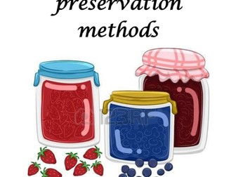 FOOD PRESERVATION