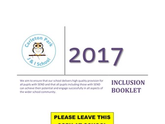 SEND INCLUSION BOOKLET