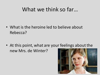 'Rebecca' by Daphne du Maurier Chapters Nine and Ten