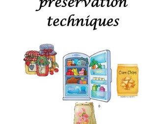 Activities on food preservation techniques