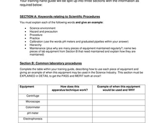 BTEC Applied Science Unit 2