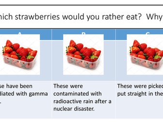 Radioactivity - Comparing irradiation and contamination