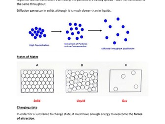 IGCSE Chemistry C2 Atomic Structure - Summary sheet