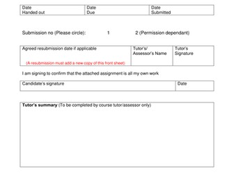 BTEC - Unit 56 (L2) Applying for Jobs - Workskills Assignment
