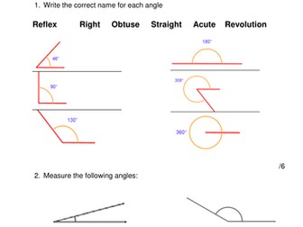 Math Quiz: Angles