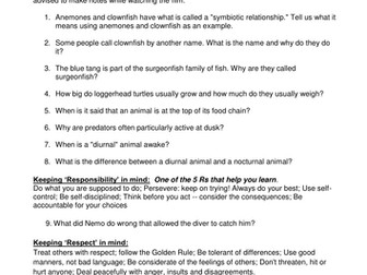Ecology  [ food chain, food web]- through movies