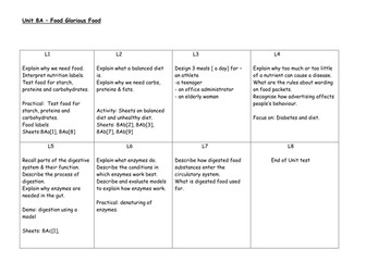 Year 8 science lesson planning - helpful for new to teaching