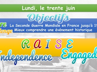 Second World War in France - La Seconde Guerre Mondiale en France