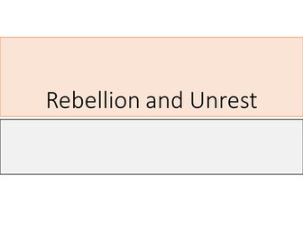 Mid-Tudor Crisis: Rebellion and Unrest