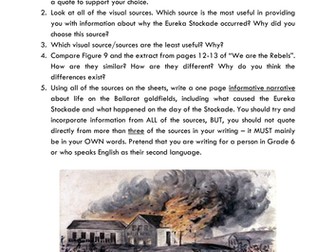 Eureka Stockade Source Work