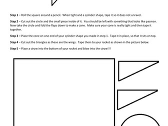 Build a paper Saturn V space rocket.