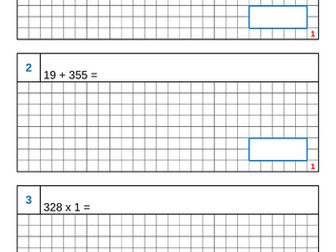 2018 KS2 SATs Arithmetic Practice Papers (Full Version)
