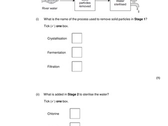 New AQA Recycling Lesson
