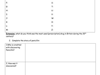 New - GCSE Edexel - Modern Medicine - Chapter 4 - Penicillin, Flemming and Production