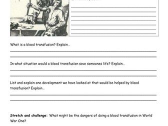 New - GCSE Edexel - Modern Medicine - Chapter 4 - Blood Transfusions