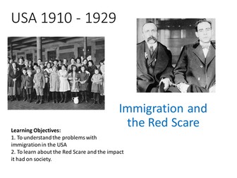 The Red Scare and Immigration